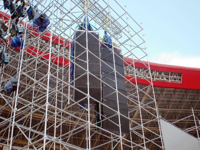 Net rack，background truss